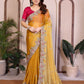 Party Wear Soft  Fendy Chiffon silk Saree