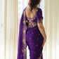 Designer Party Wear Fendy Satin Silk Saree