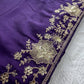 Designer Party Wear Fendy Satin Silk Saree