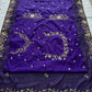 Designer Party Wear Fendy Satin Silk Saree
