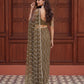 Net Bidds sequence pearls Embroidery Work Saree