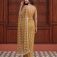 Net Bidds sequence pearls Embroidery Work Saree