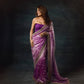 Soft Mocha Silk Beautiful Designer Saree