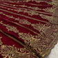 Kasturi silk lehenga with sequins dori & zari work choli