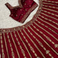 Kasturi silk lehenga with sequins dori & zari work choli