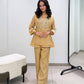 BEAUTIFUL BEADS EMBROIDERED CO-ORD SET