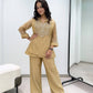 BEAUTIFUL BEADS EMBROIDERED CO-ORD SET