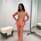 BEAUTIFUL BEADS EMBROIDERED CO-ORD SET