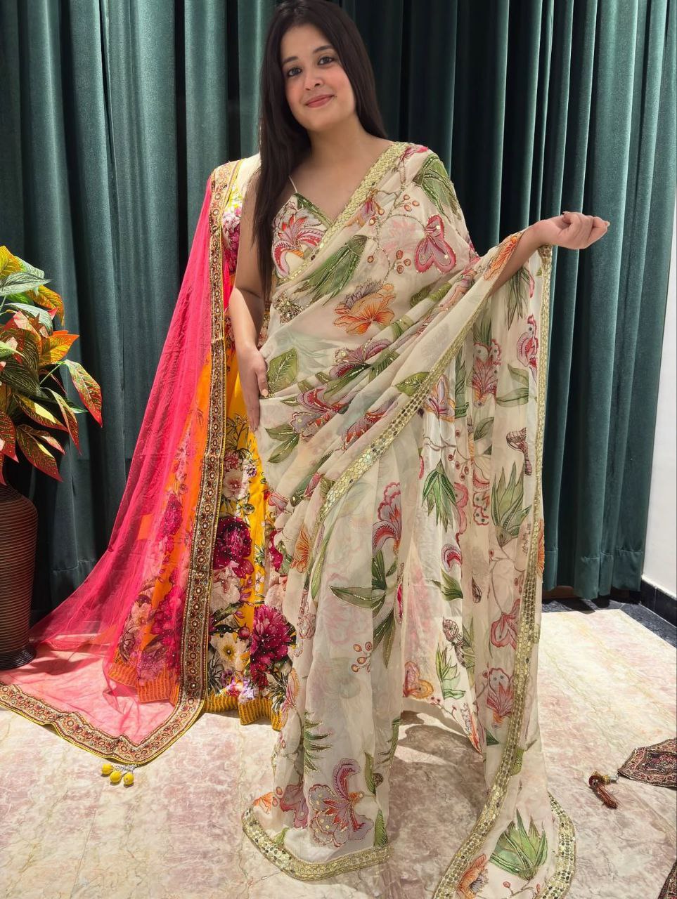 Presenting You Most Beautiful Latest Saree Collection
