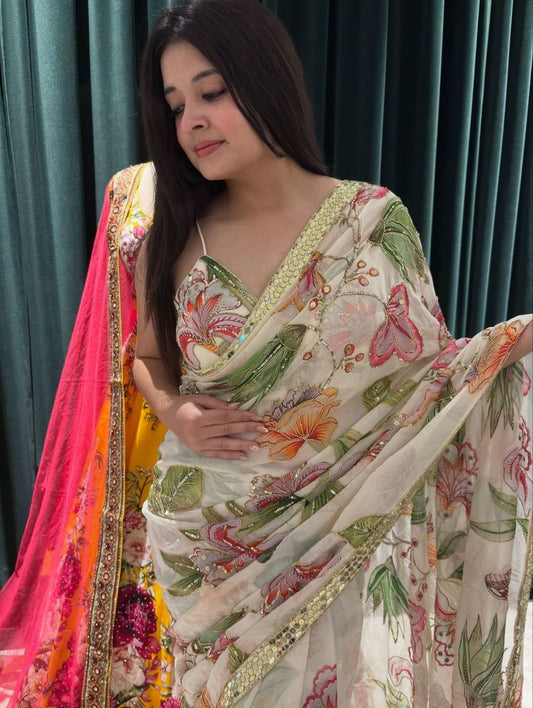 Presenting You Most Beautiful Latest Saree Collection