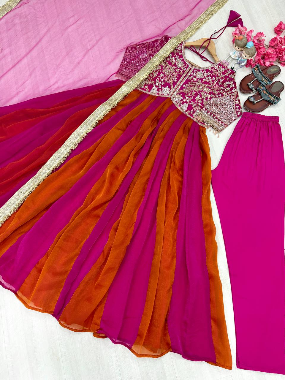 PREMIUM-FERTIGANZUG-SET AUS ANARKALI