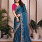 Party Wear Soft  Fendy Chiffon silk Saree