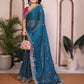 Party Wear Soft  Fendy Chiffon silk Saree