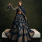 Premium Polo silk lehnga with zari thread sequins & dori work