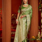 Elegant Collection Crafted in Luxurious Satin Silk Saree