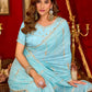 Elevate your Festival And Party Wardrobe With this Exclusive Prada Silk Saree