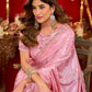 Elevate your Festival And Party Wardrobe With this Exclusive Prada Silk Saree