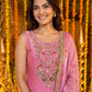 Fandy Silk Crap Bids Embroidery Sequence Treads Kurti