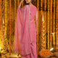 Fandy Silk Crap Bids Embroidery Sequence Treads Kurti