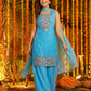 Fandy Silk Crap Bids Embroidery Sequence Treads Kurti