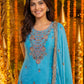 Fandy Silk Crap Bids Embroidery Sequence Treads Kurti