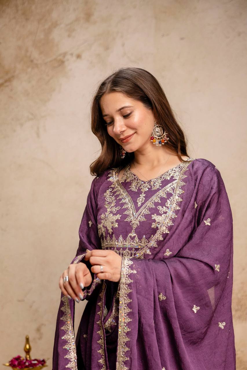 Presenting New Ready-Made Gown And Dupatta Set Collection
