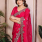 Party Wear Soft Fendy Chiffon silk Saree