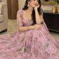 Premium Tabby Silk Embellished With Beautiful Print Saree
