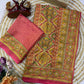 Soft Chosmo Silk with beautiful print saree