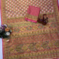 Soft Chosmo Silk with beautiful print saree