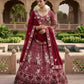 Launching 4 meter flared Star Georgette Lehenga