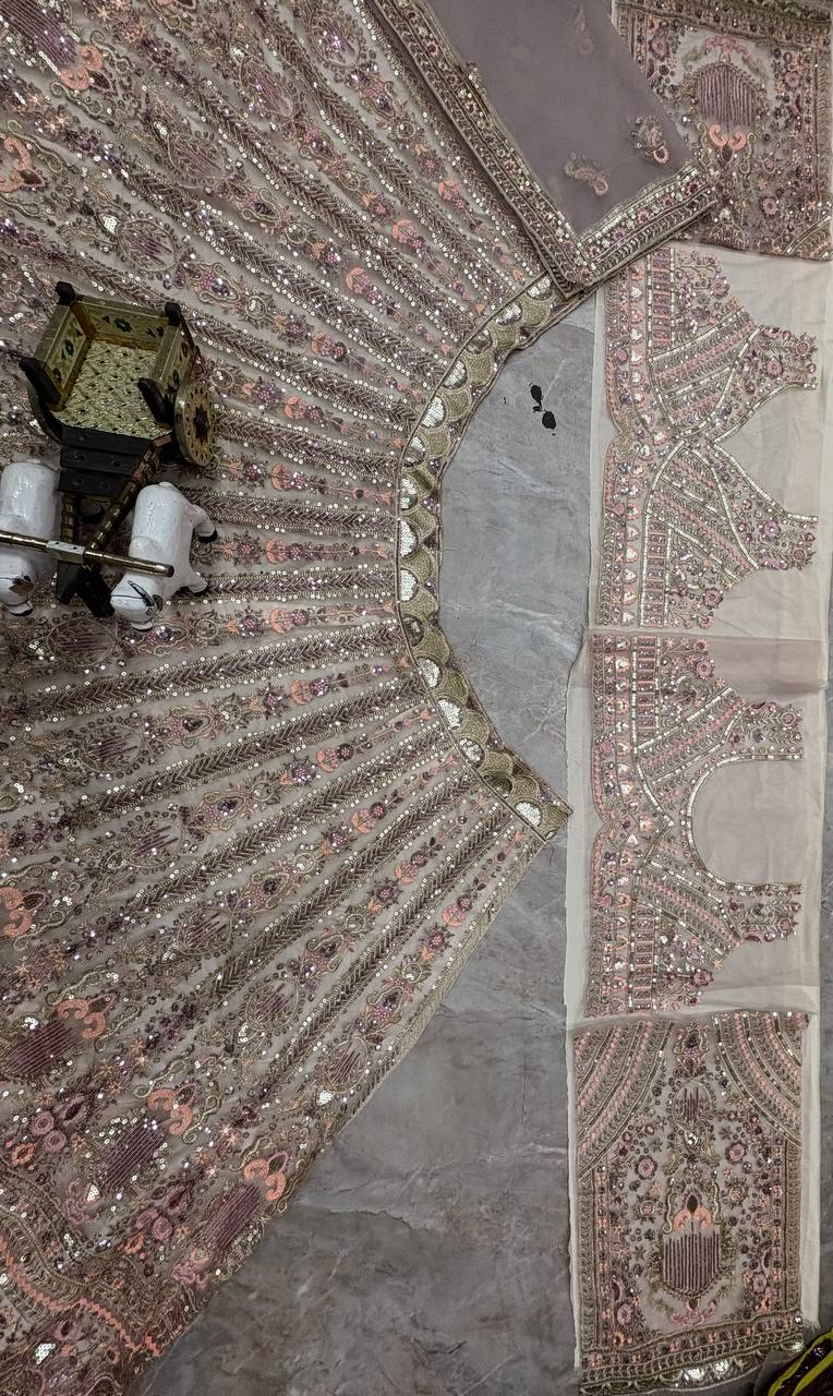 Launching 4 meter flared Butterfly Net Lehenga