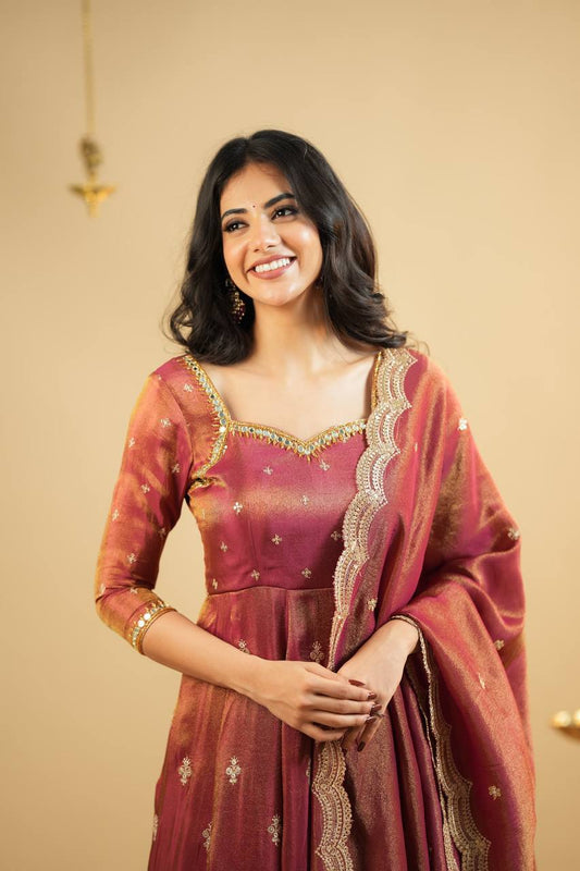 Designer Anarkali Suit is luxury clothing