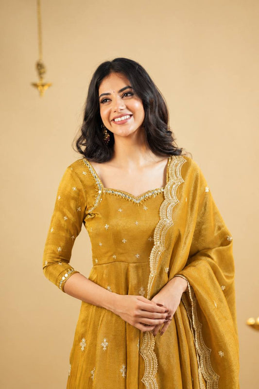 Designer Anarkali Suit is luxury clothing