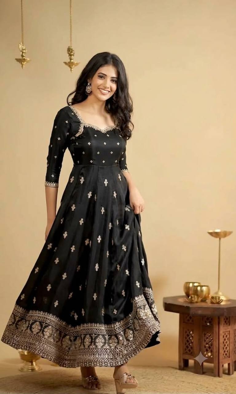 Designer Anarkali Suit is luxury clothing