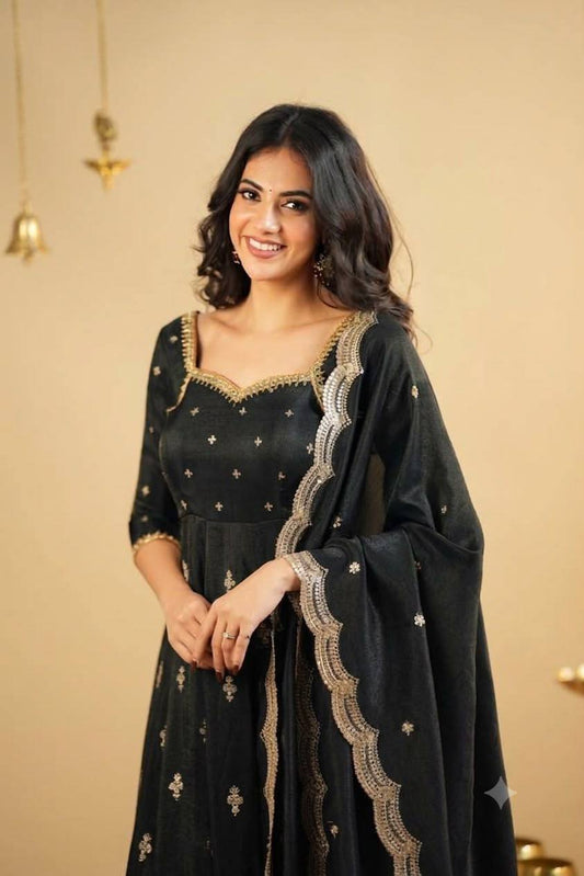 Designer Anarkali Suit is luxury clothing