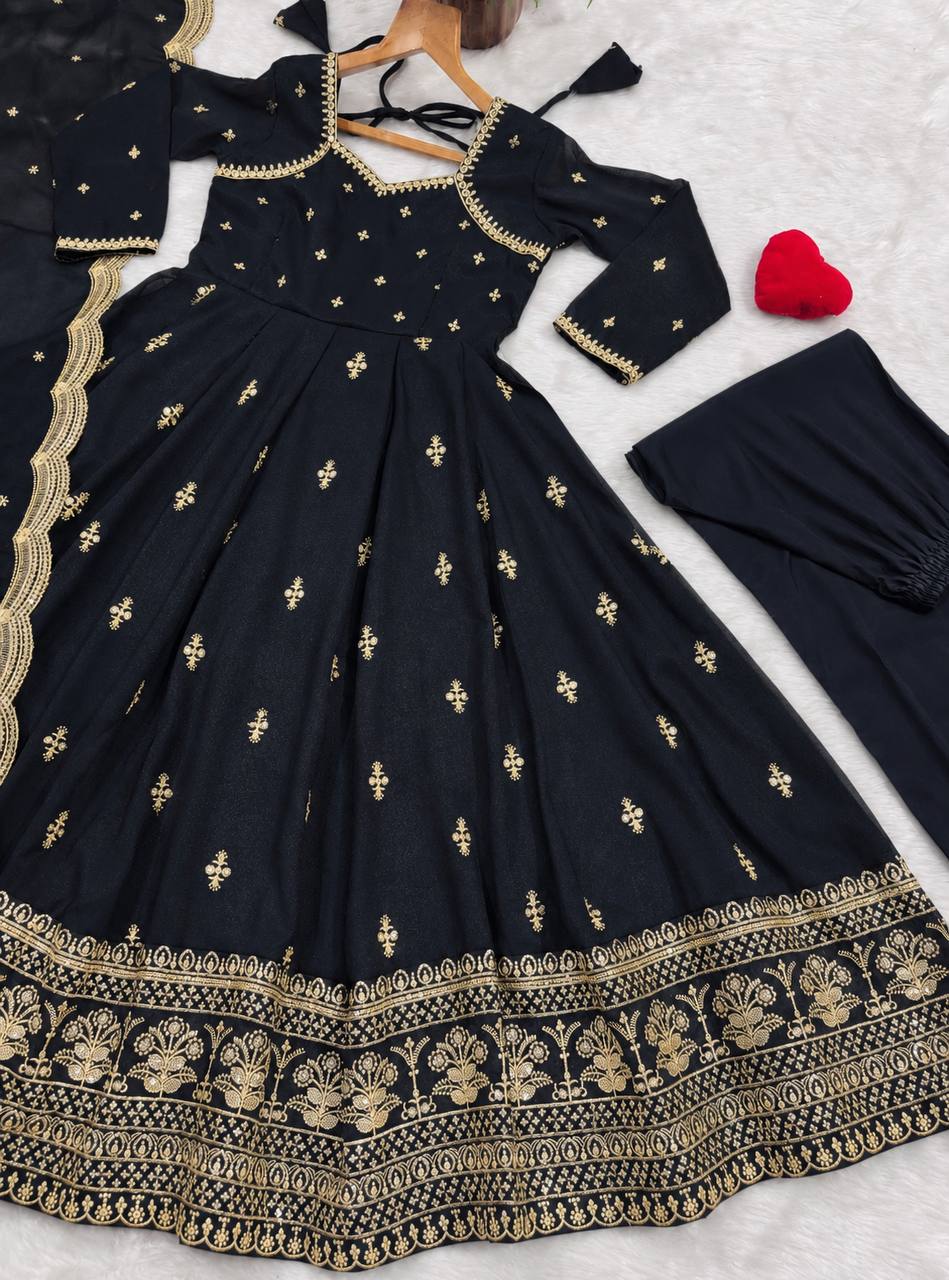 Designer Anarkali Suit is luxury clothing