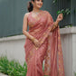 Party Wear Soft Twill Net Saree