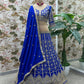 Chinon Sequins and Codding Embroidery Work Lehenga