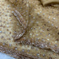 Soft net Beautiful sequins and Beads Embroidery Work Saree