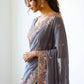 Designer Wedding Special Party Wear Soft NxC Moss chiffon saree