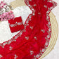 Beautiful Sequence Brits C- pallu work along saree