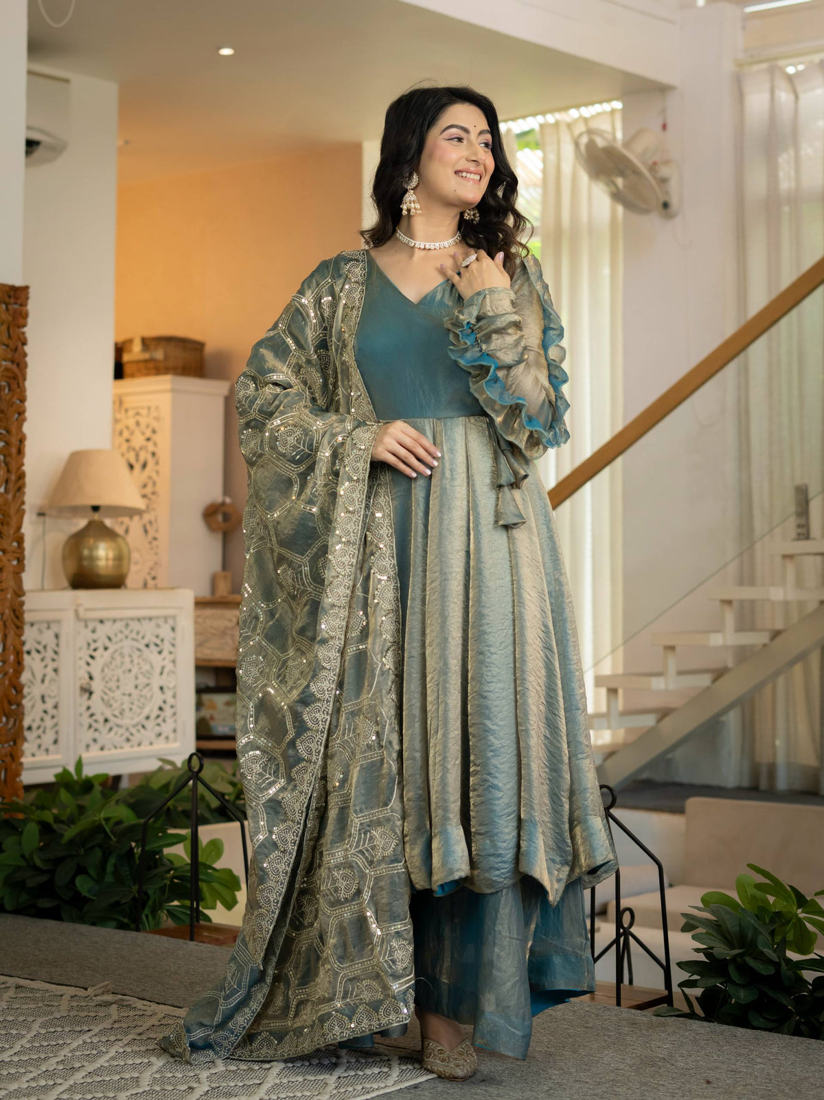 Presenting New Đěsigner Anarkali Suit In New Fancy Style