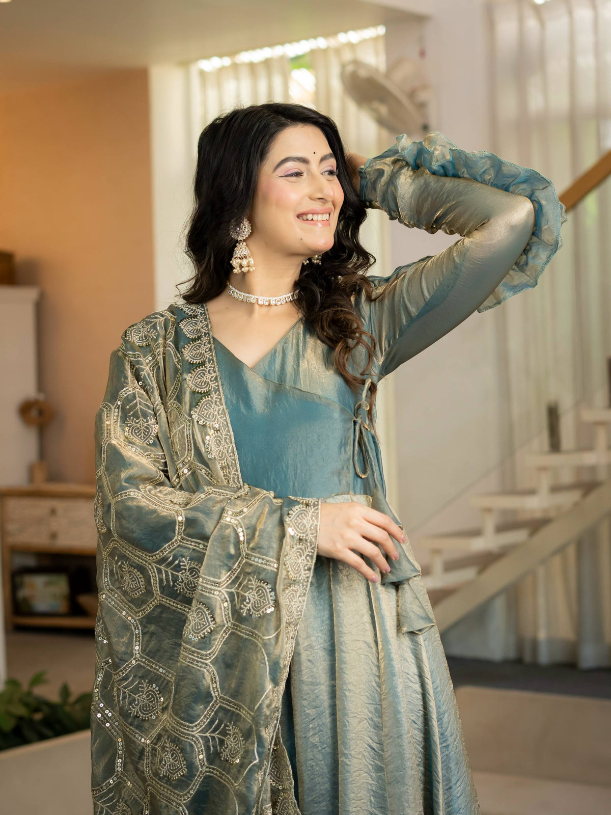 Presenting New Đěsigner Anarkali Suit In New Fancy Style