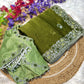 Very Soft nd Elegant Rich Look fendy chiffon silk fabric saree