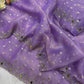 NC Moss Butti Original Shadow Jarkhan diamond work with real mirror saree