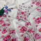 Soft Tebby silk with floral print saree