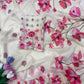 Soft Tebby silk with floral print saree