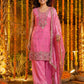 Fandy Silk Bids Embroidery Sequence Treads Suit