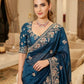 Designer Party Wear Pure Soft Tissue Silk Saree